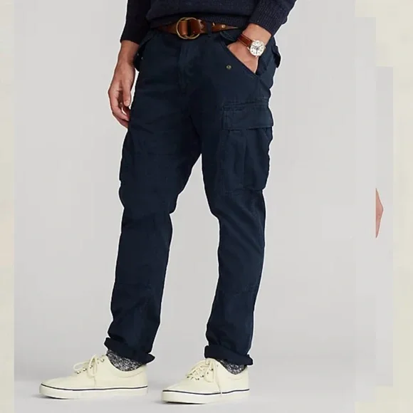 Polo Ralph’s Lauren Cargo Classic Pants Tapered - Picture 2 of 13